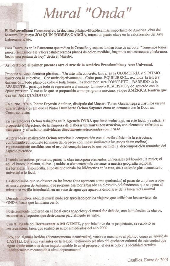 Hotel A Mi Gente Castillos Kültér fotó